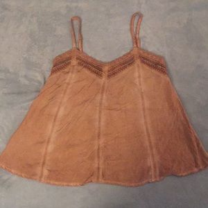 Spaghetti strap tank top